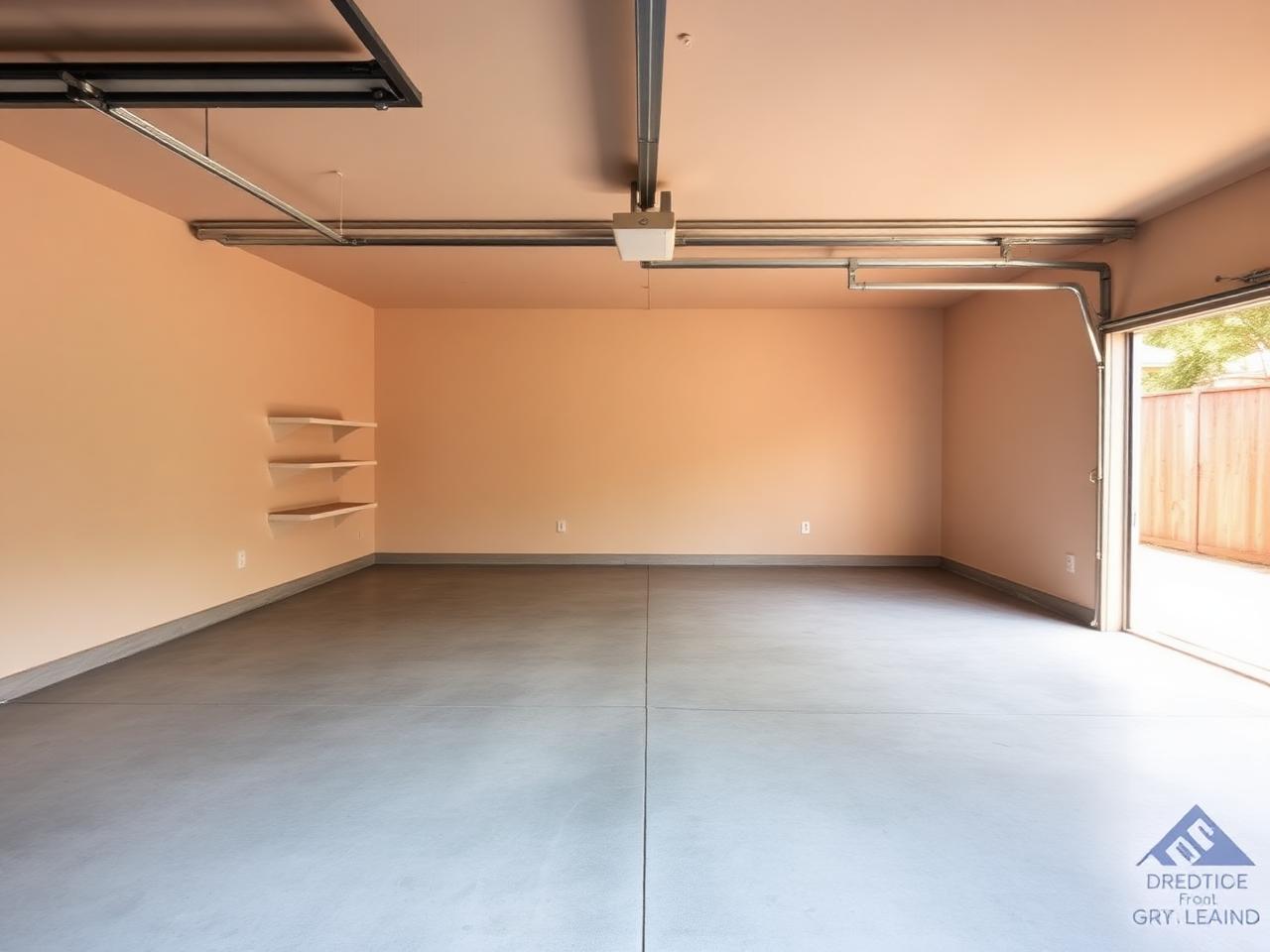 Same garage clean and empty after JJQ's junk removal